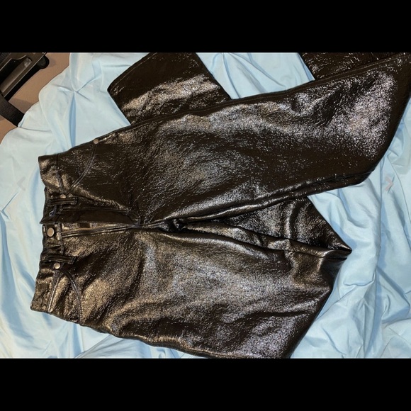 Vintage leather wrangler pants - Picture 3 of 5